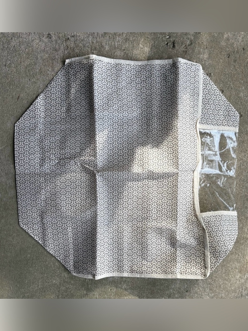 PATTERNED LINENS/ BLANKETS/ BEDDING STORAGE BAG